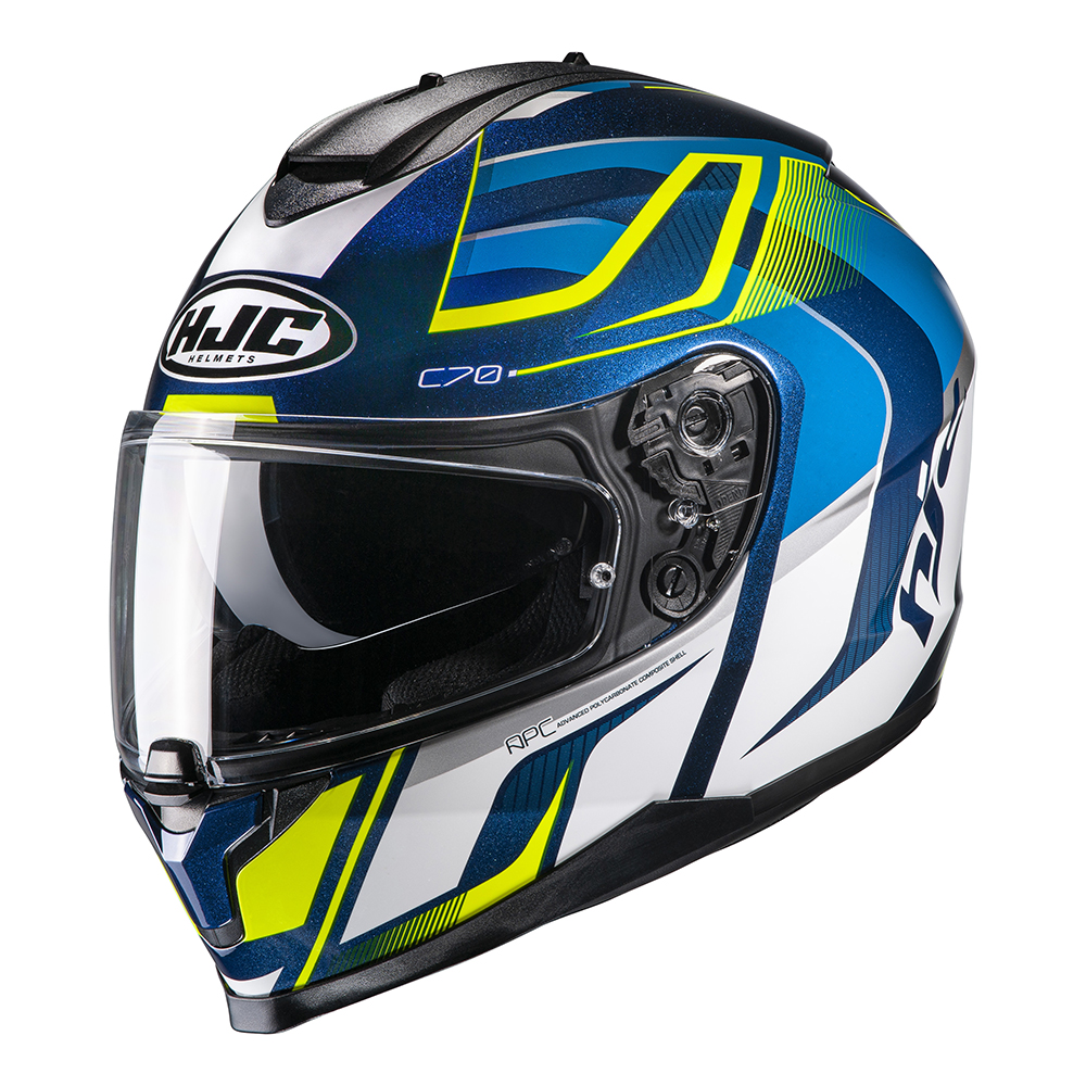 HJC HJC C70 Lantic MC3H Yellow